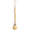 Attache sucette Hera Pale Yellow Mushie Produit 1