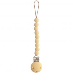 Attache sucette Hera Pale Yellow - Mushie