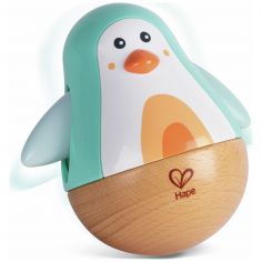 Pingouin culbuto Turquoise - Hape