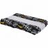 Housse de matelas à langer noire Raven Botanimal (70 x 90 cm) - Lodger Housse de matelas à langer noire Raven Botanimal (70 x 90 cm) - Lodger
