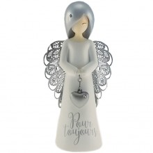 Statuette ange Pour toujours (12,5 cm)  par You Are An Angel