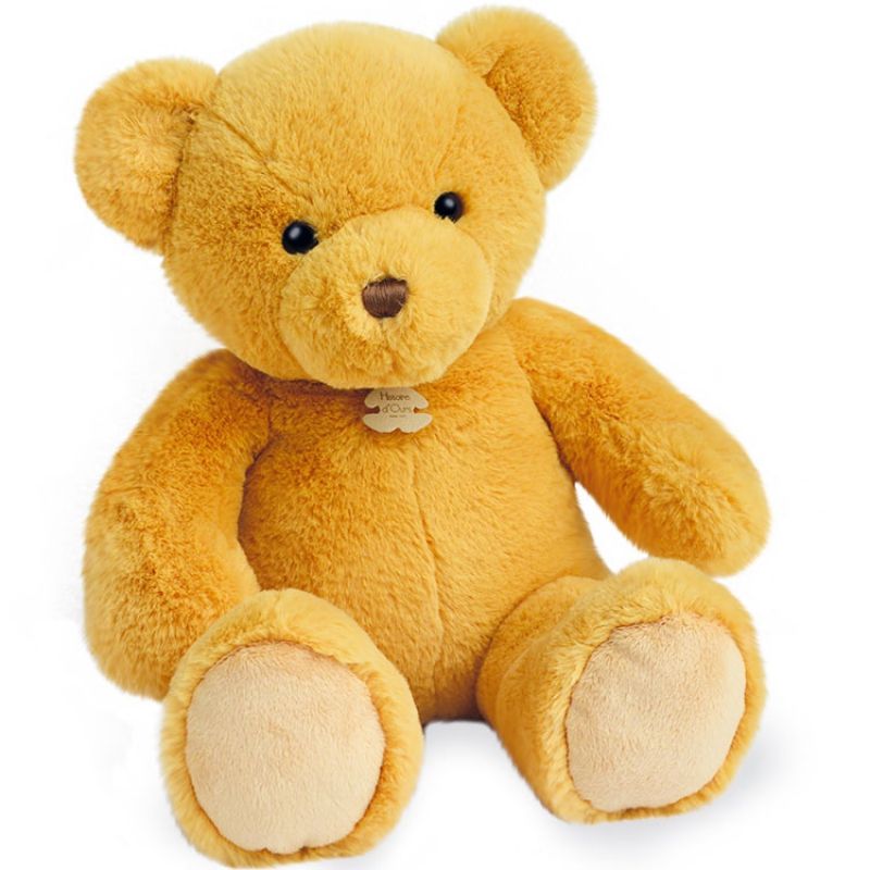 Peluche ours Titours jaune miel (34 cm) Histoire d'Ours