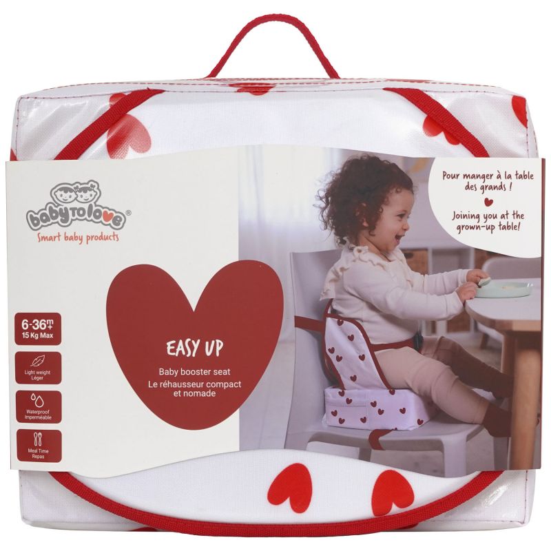 Réhausseur nomade Easy up Little Hearts Baby to Love Packaging 9