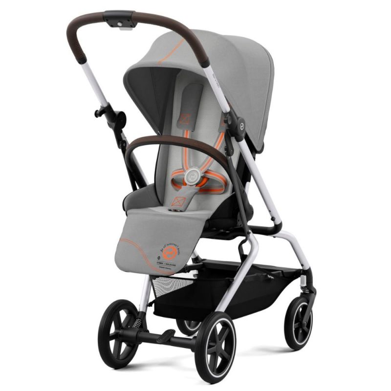 Poussette Eezy S Twist +2 Lava Grey (Gold) Cybex