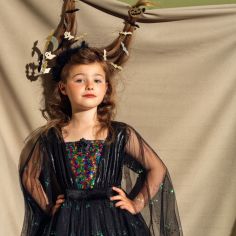 Déguisement Agatha avec leds lumineuses (3-4 ans)