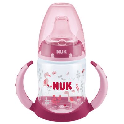 Tasse de transition rose à poignées Serenity+ (150 ml) NUK