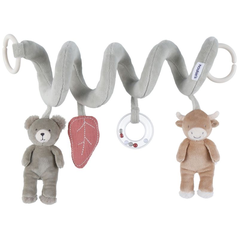 Spirale d'activités verte Fluffy Orso et Lily Noukie's Produit 1