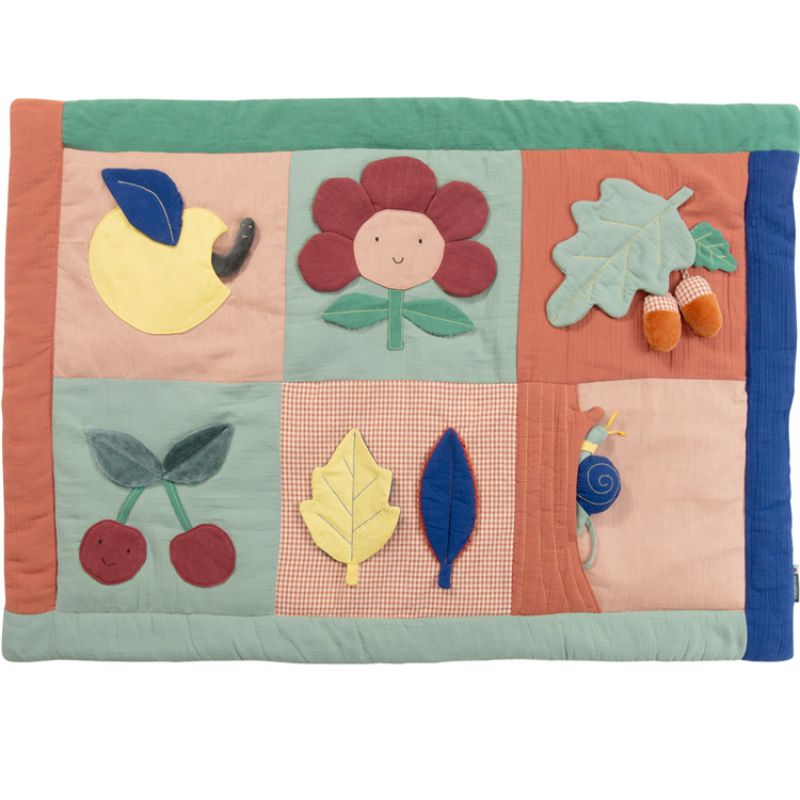 Tapis d'éveil Pomme des Bois (98 x 178 cm) Moulin Roty