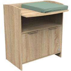 Commode 2 portes et 1 niche Azur - Sauthon mobilier