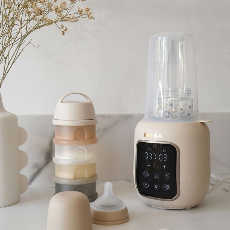 Chauffe Biberon Multi Milk 5 Programmes Argile Béaba Ambiance 2