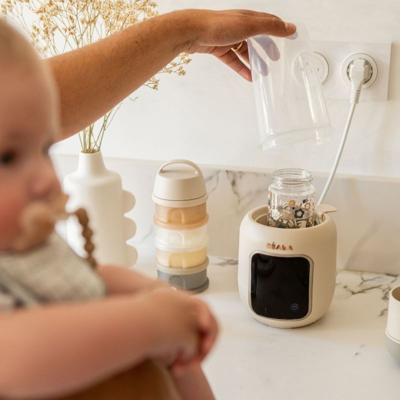Chauffe Biberon Multi Milk 5 Programmes Argile Béaba Ambiance 4