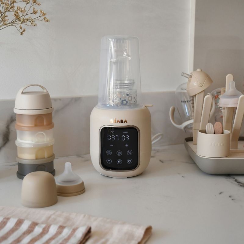 Chauffe Biberon Multi Milk 5 Programmes Argile Béaba Ambiance 6