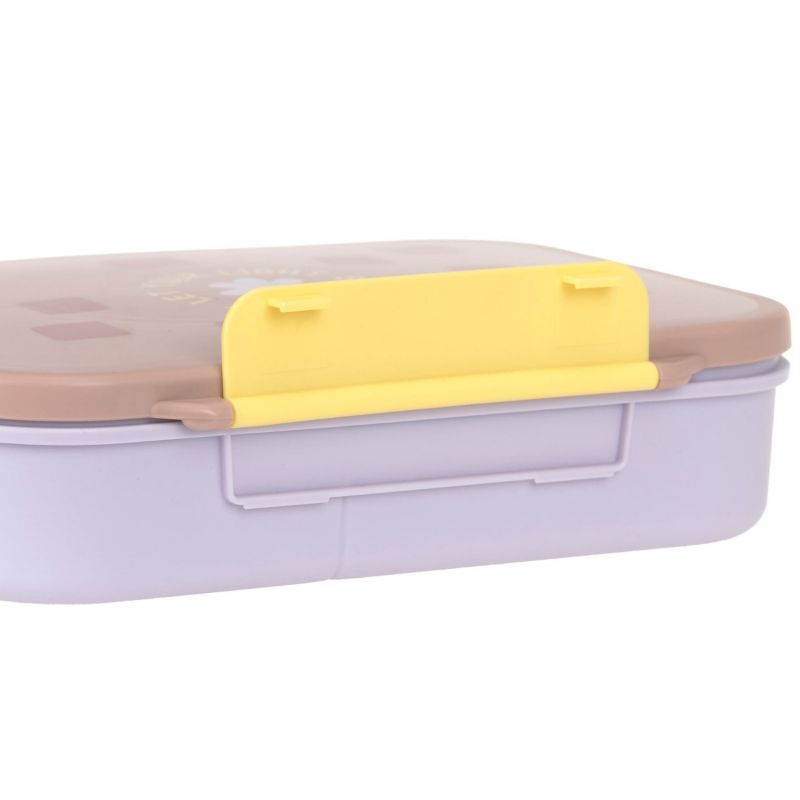 Boîte à gouter Bento Pattern Party rose et lilas Lässig Produit 9