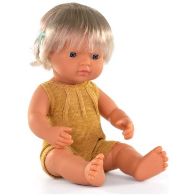 Poupée fille européenne (38 cm)  par Miniland