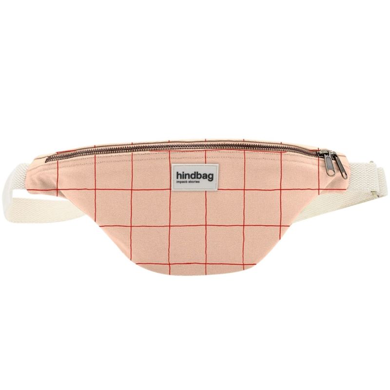Sac banane Olivia Le Carnet Rose-Rouge Hindbag Produit 1