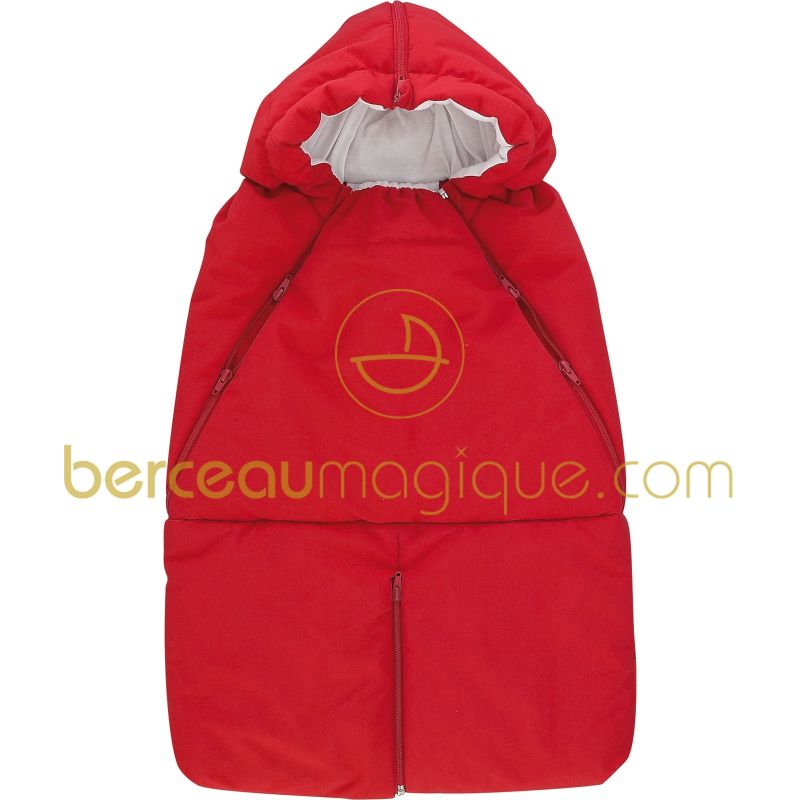 Nid de sécurité auto rouge Pretty gris Sucre d'orge