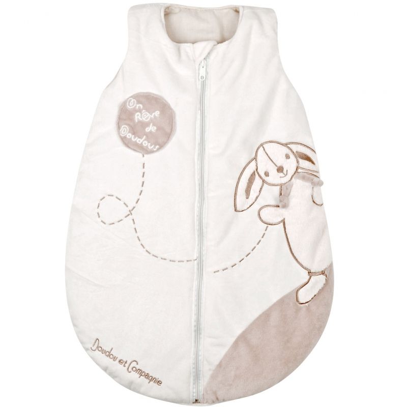 Gigoteuse chaude Mon tout petit lapin (70 cm) Doudou et Compagnie