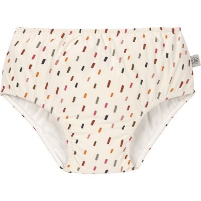Maillot de bain couche Petits traits écru/multicolore (13-18 mois)