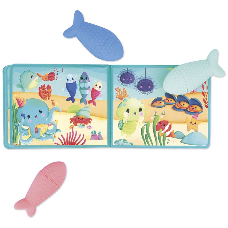 Livre de bain La fête sous l'océan (4 pièces) Janod Produit 5