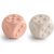 Variation Rose, écru du produit Lot de 2 balles sensorielles Blush-Shifting sands de la marque Mushie