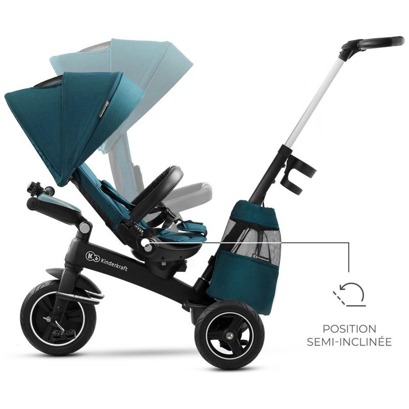 Tricycle évolutif Easytwist Midnight Green Kinderkraft Produit 4