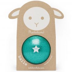 Ballon paillettes Vert (10 cm) - Ratatam