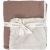 Variation Marron, écru du produit Couverture polaire Caramel Glacé (110 x 80 cm) de la marque Babyshower