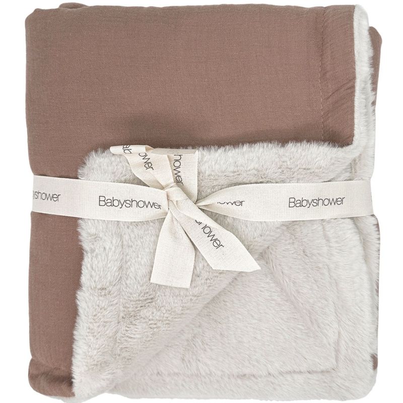 Couverture polaire Caramel Glacé (110 x 80 cm) Babyshower Produit 1