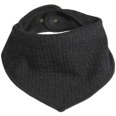 Bavoir bandana Diamond Anthracite Les Rêves d'Anaïs
