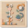 Puzzle Cecily en bois faune green multi mix (36 pièces) - Liewood
