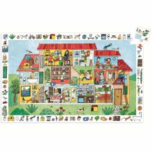 Puzzle d'observation La maison (35 pièces)  par Djeco