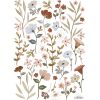 Planche de stickers A3 fleurs Small Refined Flowers  par Lilipinso