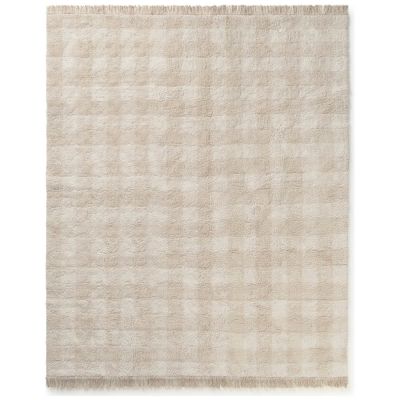Tapis lavable Vichy Ivoire (150 x 180 cm) Lorena Canals