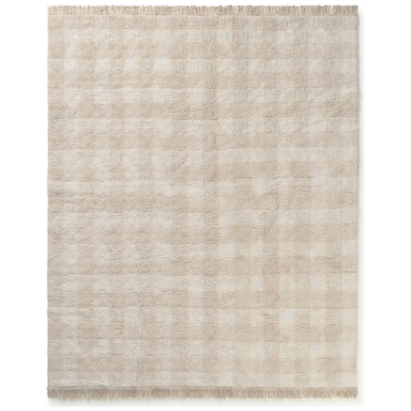 Tapis lavable Vichy Ivoire (150 x 180 cm) Lorena Canals Produit 1