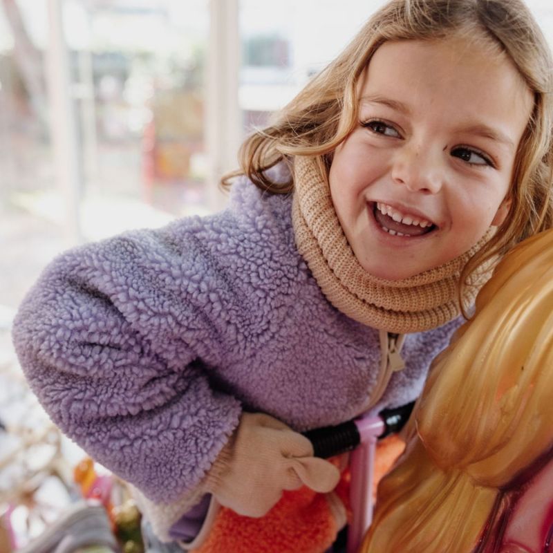 Tour de cou Snood Cocoon Creamy (6-10 ans) Hello Hossy Ambiance 4
