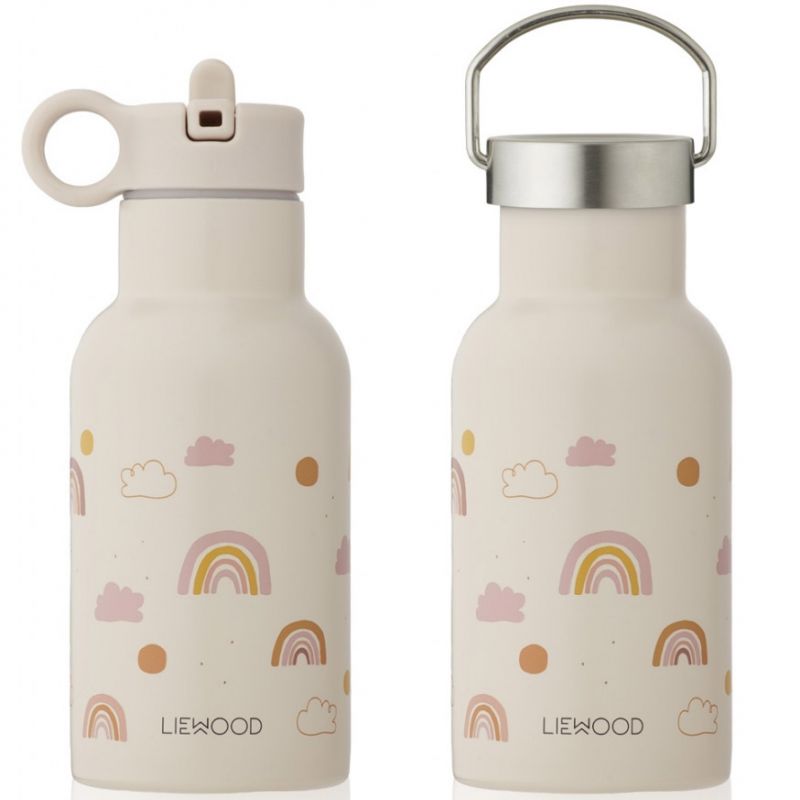 Gourde isotherme Anker rainbow love sandy (350 ml) Liewood