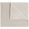 Couverture Teddy Dawn Beige-Ecru (70 x 95 cm) - Baby's Only