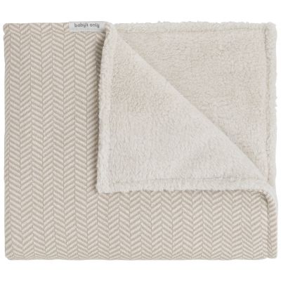 Couverture Teddy Dawn Beige/Ecru (70 x 95 cm)  par Baby's Only