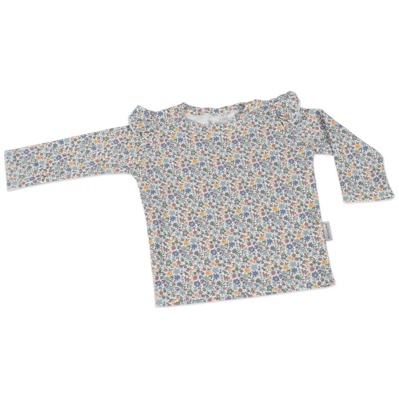 T-shirt anti-UV Fleurs (9-12 mois) Walking Mum Produit 1