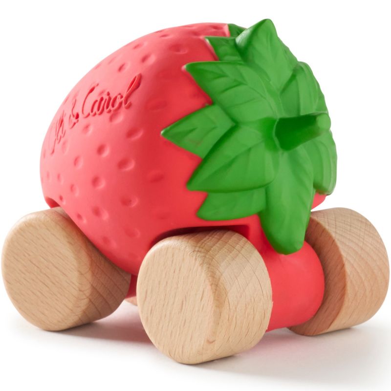 Voiture et jouet de dentition Sweetie la fraise Oli & Carol Produit 3