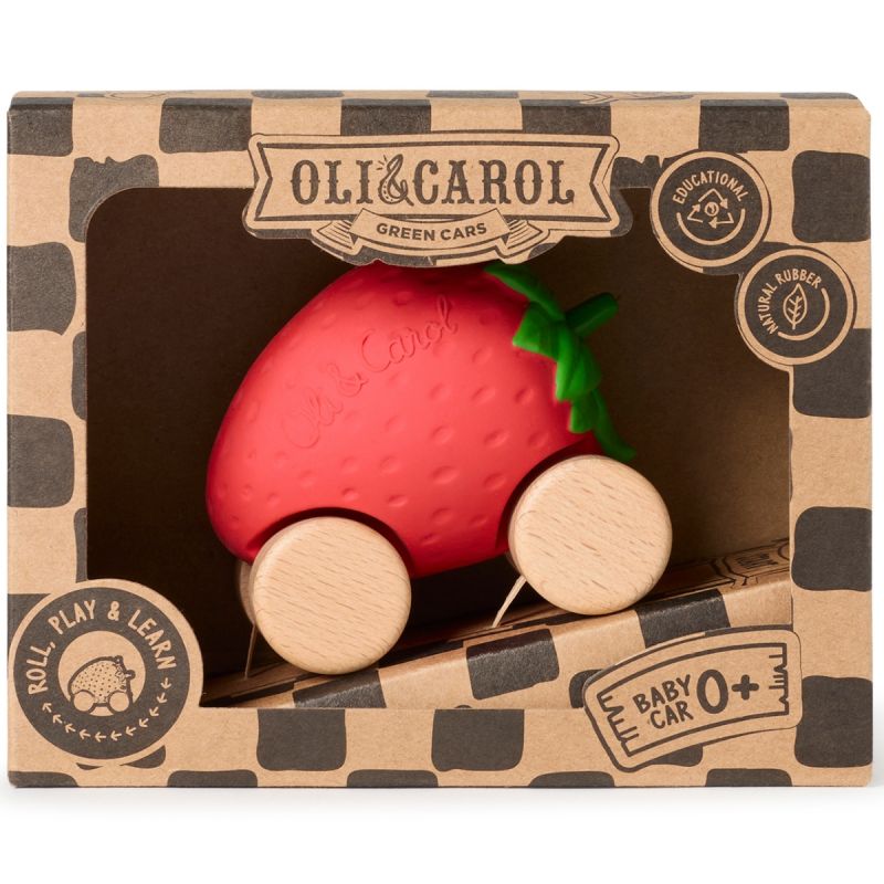 Voiture et jouet de dentition Sweetie la fraise Oli & Carol Produit 9