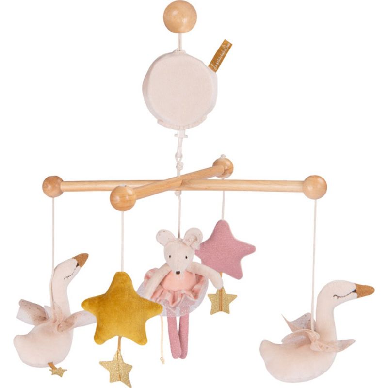 Mobile musical croisillon La petite école de danse Moulin Roty Produit 1 grande taille