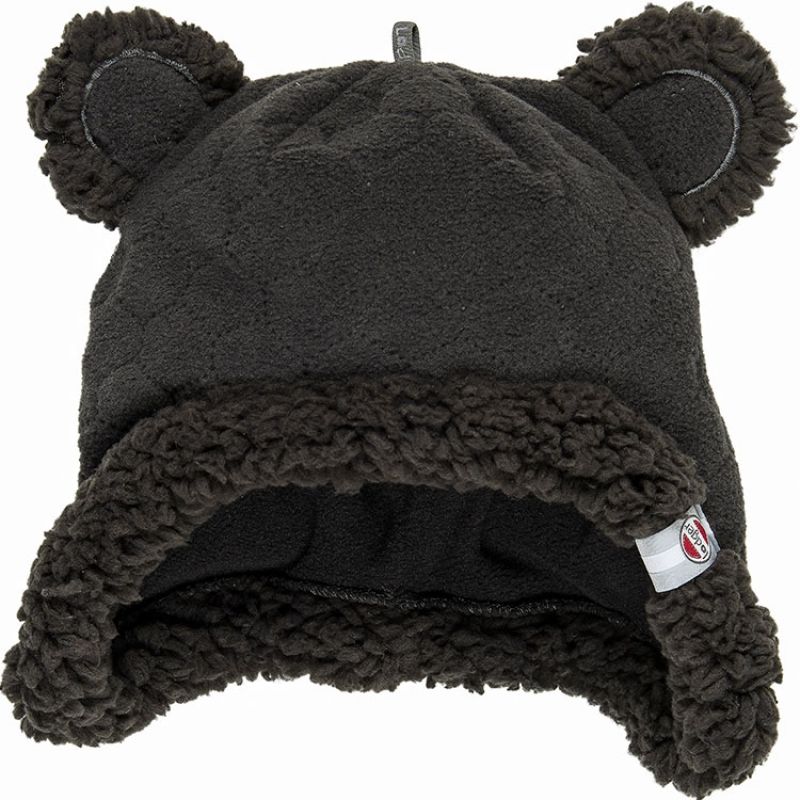 Bonnet ours noir Botanimal (0-3 mois) Lodger