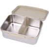 Lunch box inox 2 compartiments Pâquerettes sable Kidzroom Produit 2