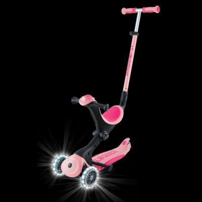 Trottinette Go up Deluxe Lights Pastel Rose