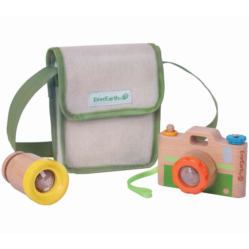 Appareil photo en bois EverEarth