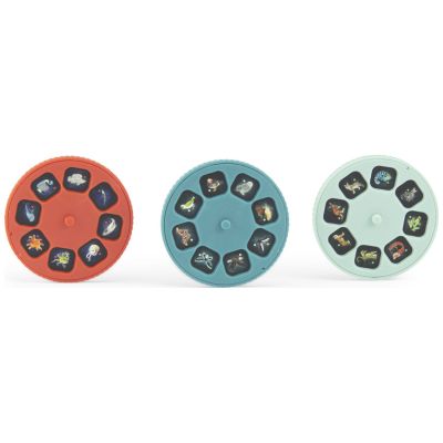 Boîte de 3 disques pour projecteur Tout autour du monde