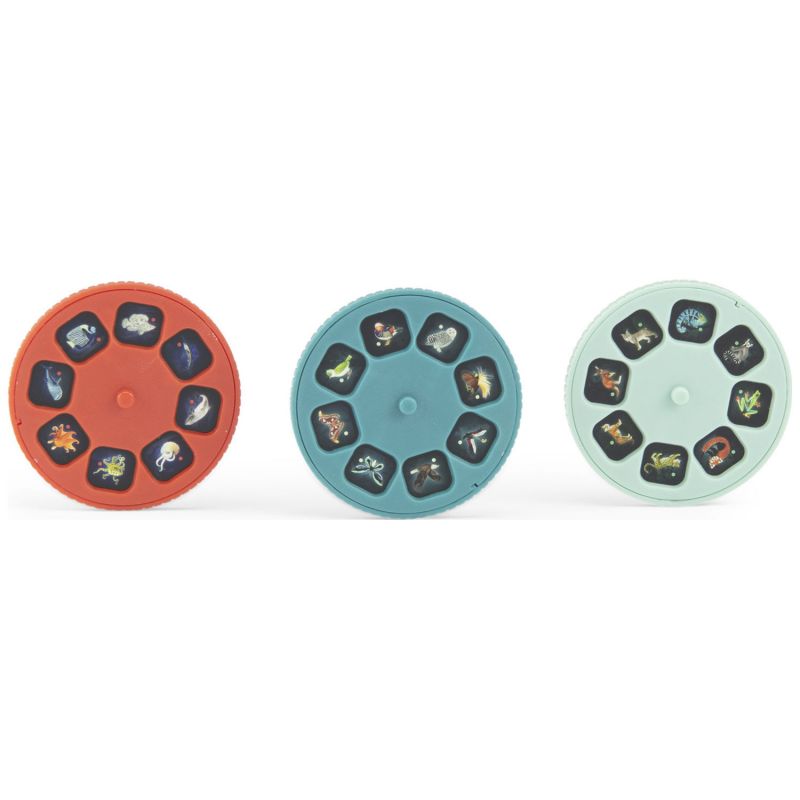 Boîte de 3 disques pour projecteur Tout autour du monde Moulin Roty Produit 2