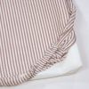 Matelas à langer avec housse Home Praliné Rayures Moka Walking Mum Produit 5