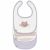 Variation Lilas, blanc, marron du produit Lot de 3 bavoirs naissance Tiny Team Chat de la marque Lässig 